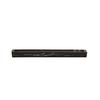 Cal-Mil 23741-124 12.75in x 5in Black Marble Resin 3-Section Serving Tray 
