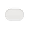 Cal-Mil 24005-139-15 Oslo 13in x 9in x 1.1"H White Melamine Platter - 6 Each 
