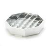 Cal-Mil 308-4-49 Classic 4in x 4in Chrome Octagon Drip Tray - 1dz 