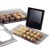 Cal-Mil P235-12 18in x 26in x 1"H Clear Acrylic Shallow Display Tray - 4 Each 