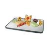 Cal-Mil RR323 Gourmet 24in x 32in x 1"H Rectangular Mirror Display Tray 