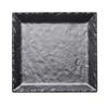 Cal-Mil SR252-65M 11.5in x 11.5in x 1"H Black Melamine Square Platter - 3 Each 