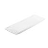 Cal-Mil PP152 23in x 7in x 1"H Bright White Porcelain Platter - 3 Each 