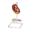 Cal-Mil 4201 6.2in x 12.2"H Silver Pretzel & Condiment Stand - 1dz 