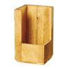 Cal-Mil 22111-99 Madera Rustic Pine Stackable Cups/Lids Holder - 3 Each 