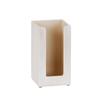 Cal-Mil 22430-113 Newport 5in x 5in x 9"H White-Washed Pine Cups/Lids Organizer 