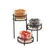 Cal-Mil 22604-16-13 Madison 9in x 9in x 9.5"H 3-Tier Condiment Organizer 