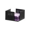 Cal-Mil 28504-13 Classic 5.25in x 5.25in x 3.5"H Black Plastic Napkin Organizer 