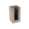 Cal-Mil 298-110 Aspen 4.5in x 4.5in X 8.5"H Gray Pine Wood Cup & Lid Organizer 