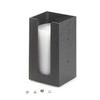 Cal-Mil 299-13 Classic 5.25in x 5.25in x 8"H Black Lid Organizer - 4 Each 