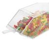 Cal-Mil 492-N Classic 4.5inx 11in x 5.5"H Clear Acrylic Topping Bin - 2 Each 