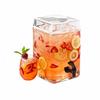 Cal-Mil 1733-2 7.5inx 7.5in Glass 2gl Beverage Infusion Dispenser with Lid 