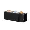 Cal-Mil 28509-13 Classic 16in x 5.75in x 6"H Slotted Flatware Display 