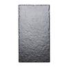 Cal-Mil 1522-1020-65M 10in x 20in Black Melamine Serving Board - 6 Each 