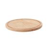 Cal-Mil 3496-15-21 15in Dia. x 1"H White Oak Serving Board - 3 Each 