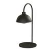 Cal-Mil 23866-13 15in x 12in x 28.5"H Black Stainless Steel Heat Lamp 