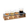Cal-Mil 3480-99 Madera 13in x 4in x 2.5"H Rustic Pine Taster Caddy - 6 Each 