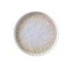 Yanco China OP-110 Optimum Melamine 10in Dia. White & Brown Plate with Rim - 2dz 