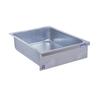 Duke Manufacturing 186LK 15in x 20in x 5in Galvanized Work Table Drawer with Lock & Keys 