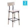 Flash Furniture 2-XU-DG-W0236B-ANTWH-GG - Item 275288