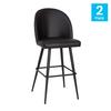 Flash Furniture AY-1026H-30-BK-GG - Item 275308