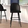 Flash Furniture AY-1026H-30-BK-GG - Item 275308