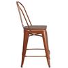 Flash Furniture ET-3534-24-POC-WD-GG - Item 275335