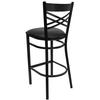 Flash Furniture XU-6F8BXBK-BAR-BLKV-GG - Item 275462