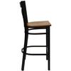 Flash Furniture XU-6F8BXBK-BAR-CHYW-GG - Item 275466