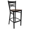 Flash Furniture XU-6F8BXBK-BAR-MAHW-GG - Item 275467