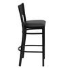 Flash Furniture XU-DG-60116-GRD-BAR-BLKV-GG - Item 275492