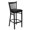 Flash Furniture XU-DG-6R6B-VRT-BAR-BLKV-GG - Item 275519