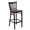 Flash Furniture XU-DG-6R6B-VRT-BAR-CHYW-GG - Item 275522