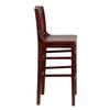Flash Furniture XU-DG-W0006BAR-MAH-GG - Item 275546