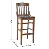 Flash Furniture XU-DG-W0006BAR-WAL-GG - Item 275547