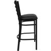 Flash Furniture XU-DG697BLAD-BAR-BLKV-GG - Item 275548
