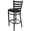 Flash Furniture XU-DG697BLAD-BAR-BLKV-GG - Item 275548