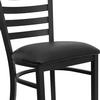 Flash Furniture XU-DG697BLAD-BAR-BLKV-GG - Item 275548