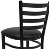 Flash Furniture XU-DG697BLAD-BAR-BLKV-GG - Item 275548