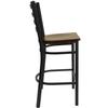 Flash Furniture XU-DG697BLAD-BAR-MAHW-GG - Item 275553