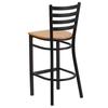 Flash Furniture XU-DG697BLAD-BAR-NATW-GG - Item 275554