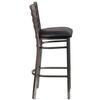 Flash Furniture XU-DG697BLAD-CLR-BAR-BLKV-GG - Item 275556