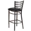 Flash Furniture XU-DG697BLAD-CLR-BAR-BLKV-GG - Item 275556