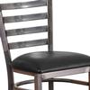 Flash Furniture XU-DG697BLAD-CLR-BAR-BLKV-GG - Item 275556