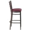 Flash Furniture XU-DG697BLAD-CLR-BAR-BURV-GG - Item 275557