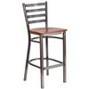 Flash Furniture XU-DG697BLAD-CLR-BAR-CHYW-GG - Item 275559