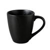 Yanco China NB-012 Noble Black Porcelain 12oz 3.62in dia. Mug - 3dz 