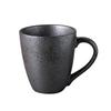 Yanco China DB-012 Diamond Black Porcelain 12oz 3.62"dia. Mug - 3dz 