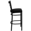 Flash Furniture XU-DG6R7BWIN-BAR-BLKV-GG - Item 275604