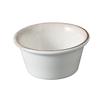 Yanco China LE-303 Legna White & Brown Porcelain 3oz 3.1"dia. Sauce Dish-4dz 